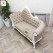 Wood 5-Seater Sofa | 3+1+1 | 40 Density Cushion | Gold Carving | Perfect for Living Room