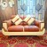Modern Two Seater Teak Wood Sofa | Dual Tone Leather Design | Handmade Luxury Sofa for Living Room
