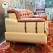 Modern Two Seater Teak Wood Sofa | Dual Tone Leather Design | Handmade Luxury Sofa for Living Room