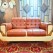 Modern Two Seater Teak Wood Sofa | Dual Tone Leather Design | Handmade Luxury Sofa for Living Room