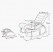 Supreme Rocking Chair with Armrests and Footrests | Made by Sheesham Wood (Cream)