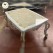 7 Seater Teak Wood Sofa Set (3+2+1+1) with Table | Hand-Carved Ivory & Silver Finish