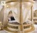 Royal Round Bed with Complete Set  Luxurious Circular Bed with Matching Nightstands & Headboard