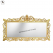 IMPRESSION ART STORE Interio Bliss Baroque Belle Gold Finish Console Table with Mirror