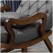 Ergonomic Rocking Chair with Armrests and Footrests | Made by Sheesham Wood (Grey)
