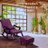 Ergonomic Rocking Chair with Armrests and Footrests | Made by Sheesham Wood (Brown)