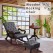 Ergonomic Rocking Chair with Armrests and Footrests | Made by Sheesham Wood (Grey)