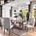 Wooden 6-Seater Dining Table Set with Chairs – Perfect for Home, Office & Restaurant Dining Rooms