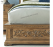 Luxury Carved Wood King Size Bed Frame with Ornate Headboard & Footboard by Impression Art Store