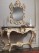 Impressions Art Store Classic Carved Console White Over Gold