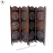 IMPRESSION ART STORE Partition 5 Decorative 3-Panel Room Divider - Classic Wooden Design