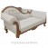 Teak Wood Fainting Couch 3 Seater Chaise Lounge