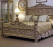 Maharaja King Size Wooden Bed Handcrafted Royal Teakwood Design