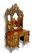 Elegant Vintage Table with Ornate Mirror and Luxury Carvings for Your Dressing Room