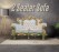 Luxury Golden & White Teak Wood Sofa|Leather Upholstery|40-Density Cushioning|2-Seater Sofa