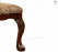 Luxury Carved Wood Extendable Dining Table Set with Upholstered Chairs – Elegant Mahogany Finish